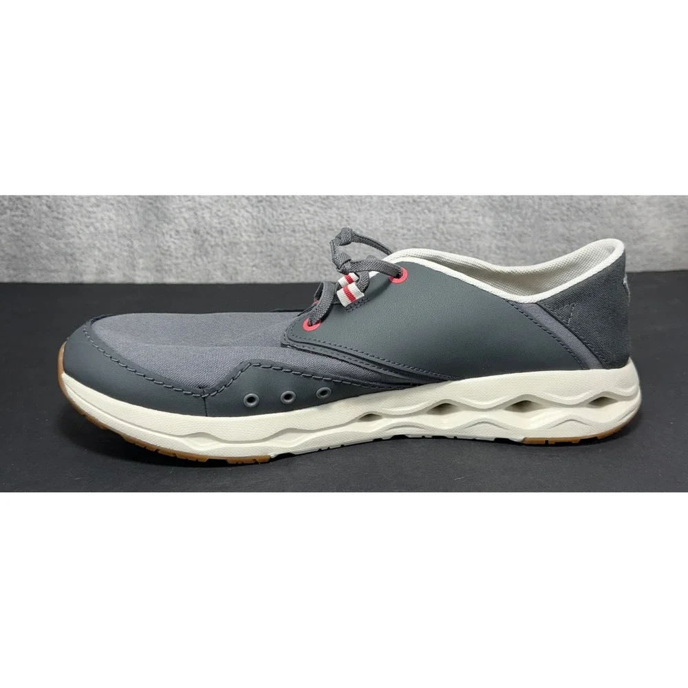 Columbia PFG Blood 'n Guts Shoes Mens 13 Gray Fishing Boat Sneakers BM9625-028